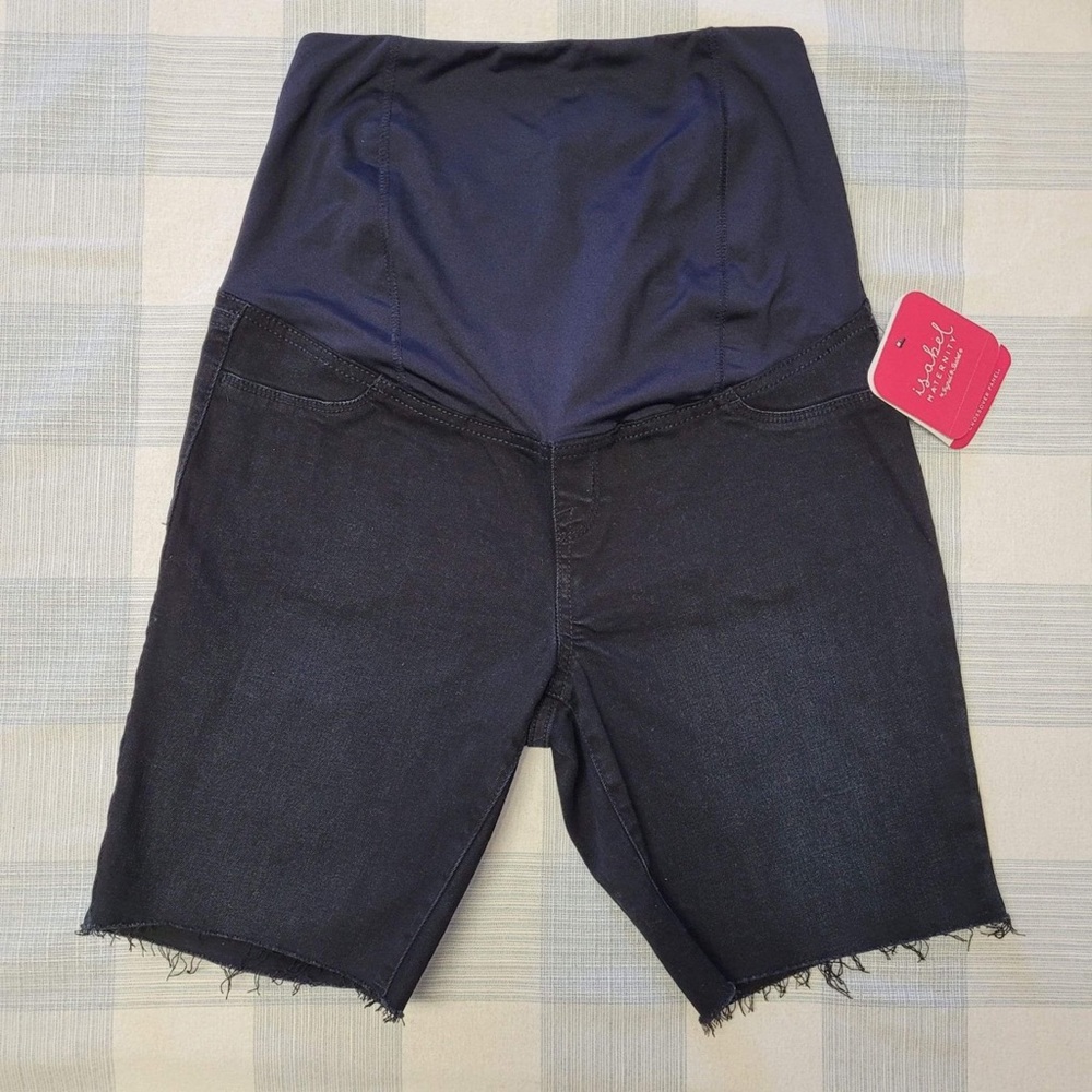NWT Over the Belly Bermuda Maternity Shorts- Isabel Maternity by Ingrid & Isabel